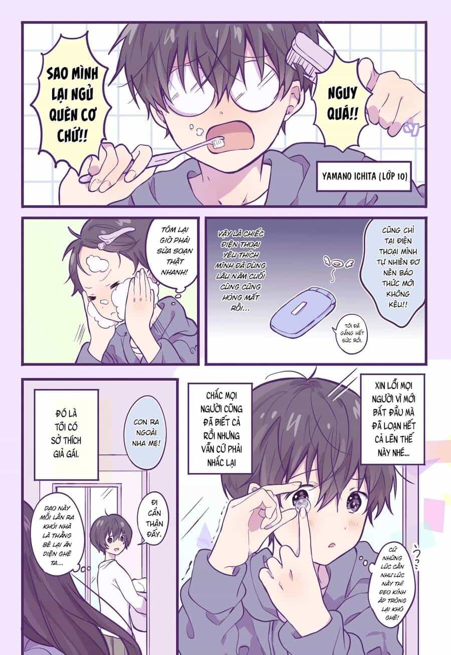A First-Year High School Boy Whose Hobby Is Cross-Dressing - Chương 12 - ảnh 3