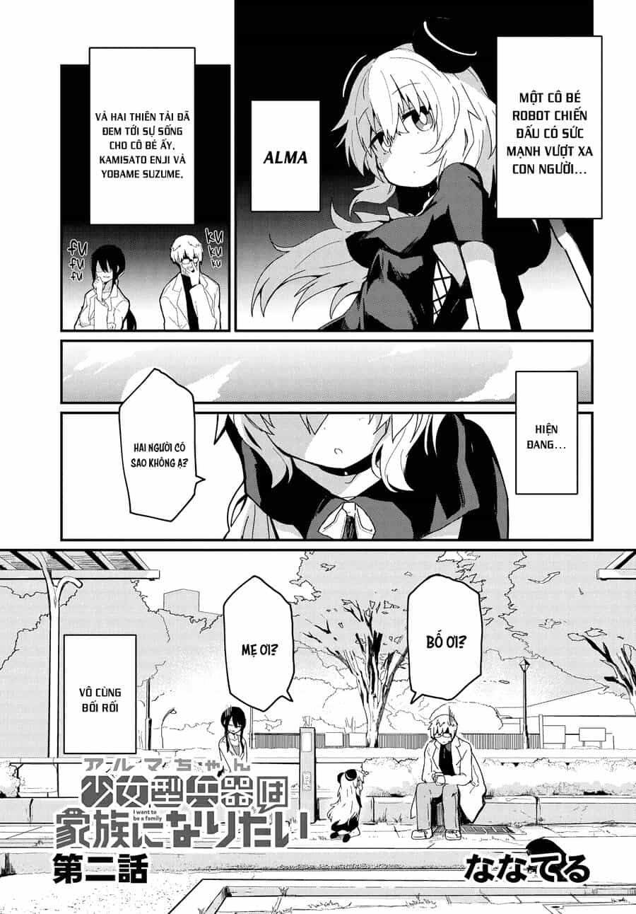 Alma-Chan Wa Kazoku Ni Naritai - Chương 2 - ảnh 2
