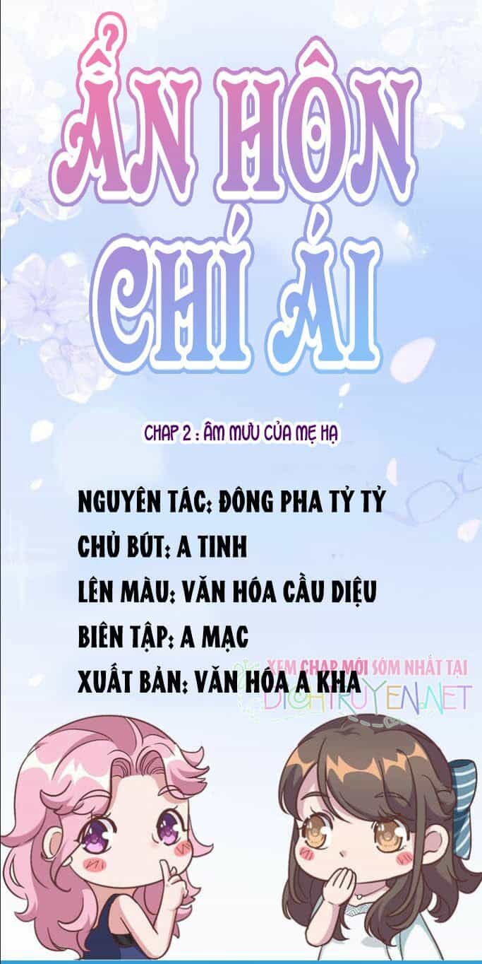 Ẩn Hôn Chí Ái - Chương 2 - ảnh 1