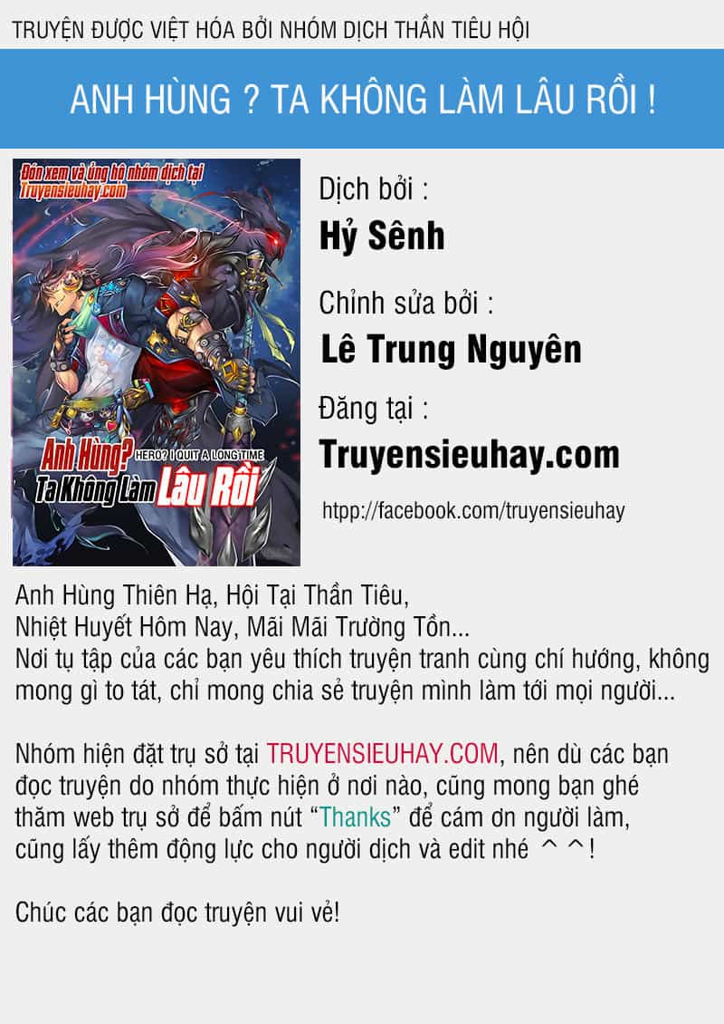 Anh Hùng ? Ta Không Làm Lâu Rồi - Chương 102 - ảnh 1