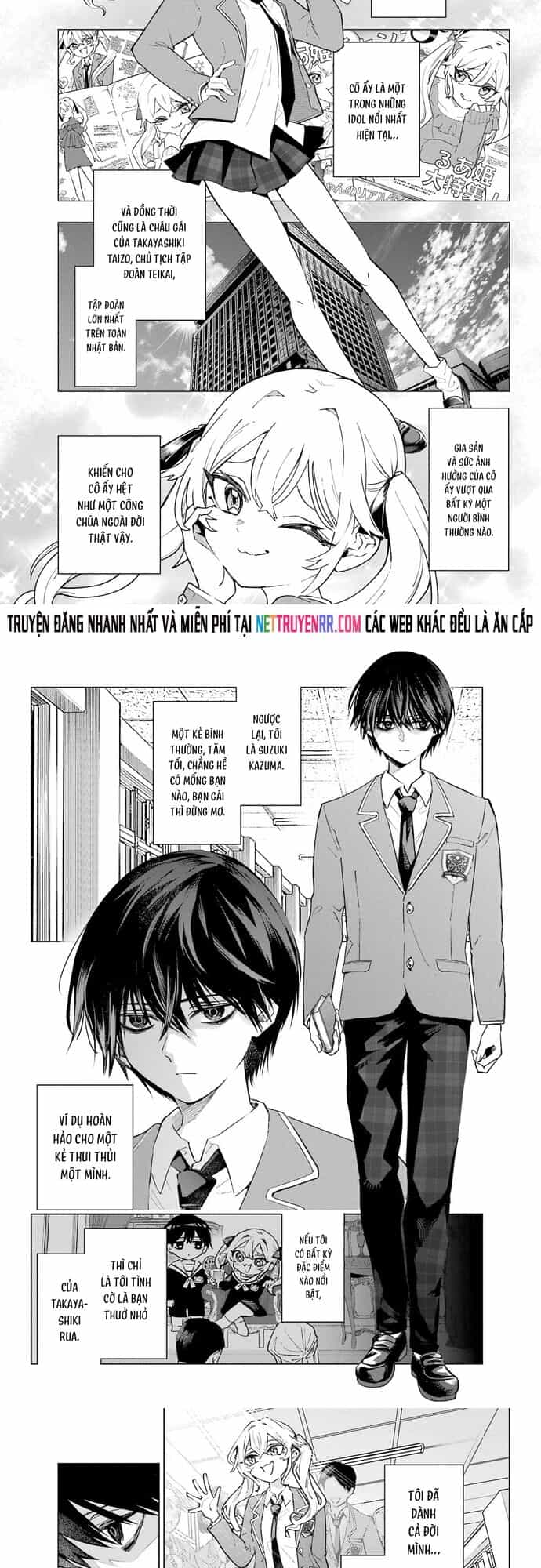 Anta To Osananajimitte Dake Demo Iyananoni! ~Zekkou Kara Hajimaru S-Kyuu Bishoujo To No Gakuen Nariagari Seikatsu~ - Chương 1 - ảnh 2