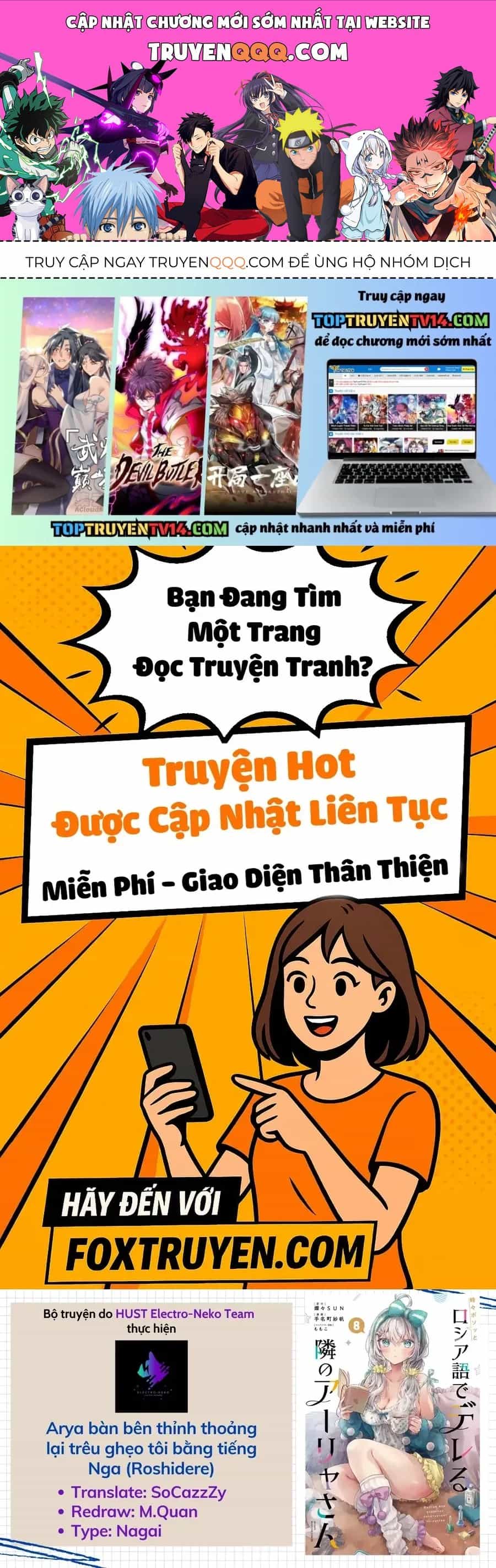 Arya Bàn Bên Thỉnh Thoảng Lại Trêu Ghẹo Tôi Bằng Tiếng Nga - Chương 71 - ảnh 1