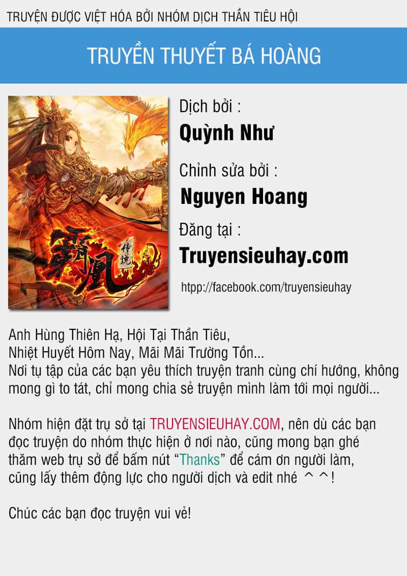 Bá Hoàng Truyền Thuyết - Chương 7 - ảnh 1