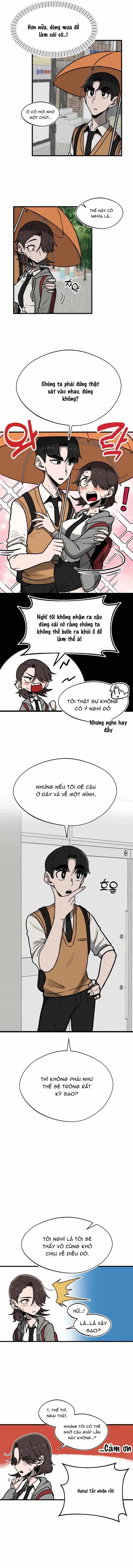 Bạn Cùng Lớp Có Ánh Mắt Dữ Dằn - Chương 6 - ảnh 5