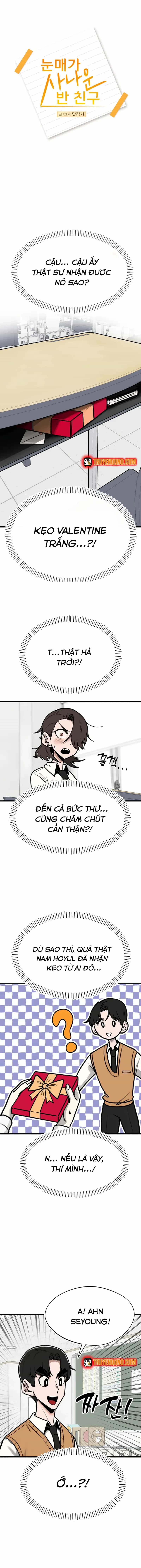 Bạn Cùng Lớp Có Ánh Mắt Dữ Dằn - Chương 9 - ảnh 3