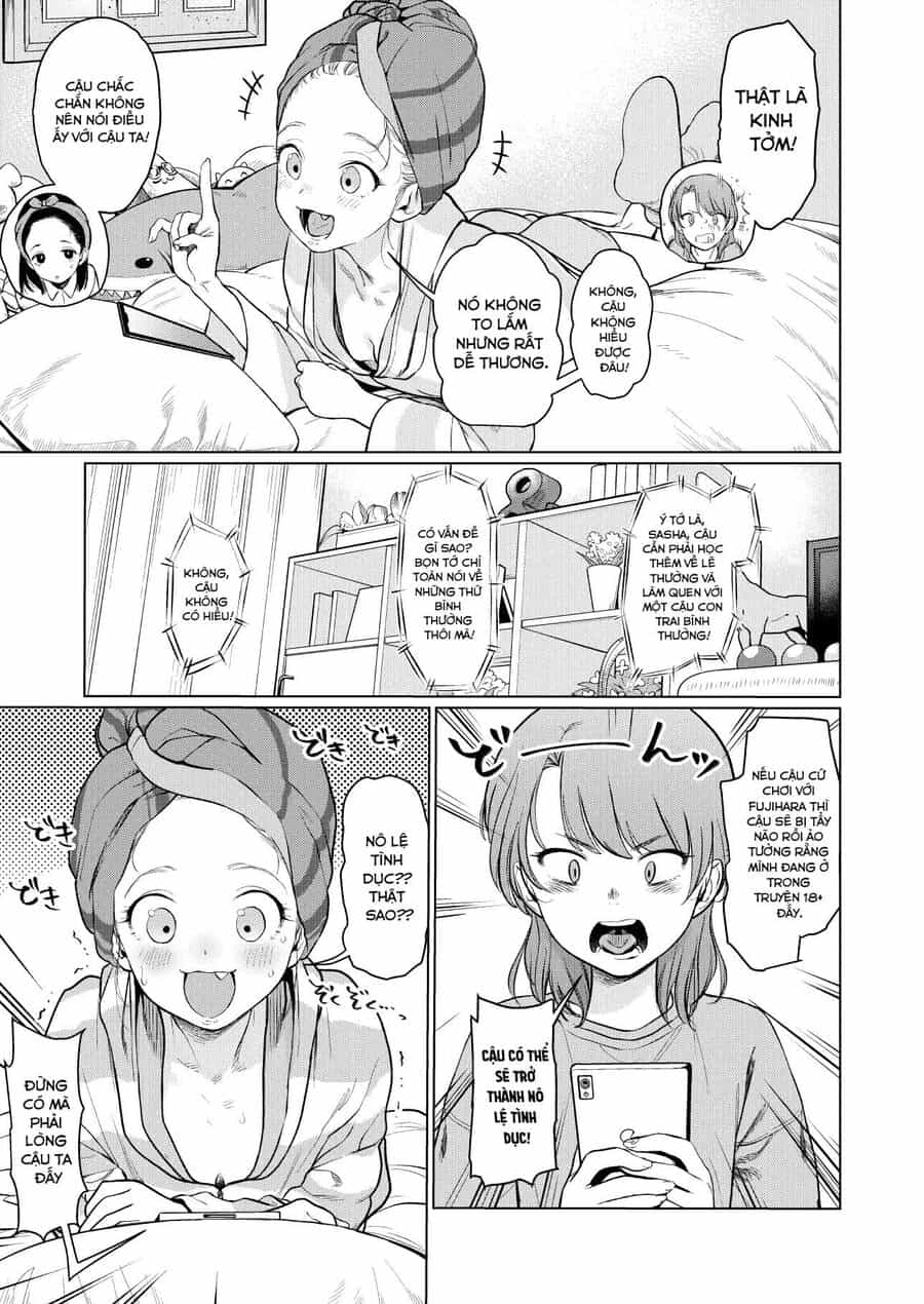 Bé Sơ Trung Sasha Và Thằng Bạn Otaku Cùng Lớp - Chương 18 - ảnh 3