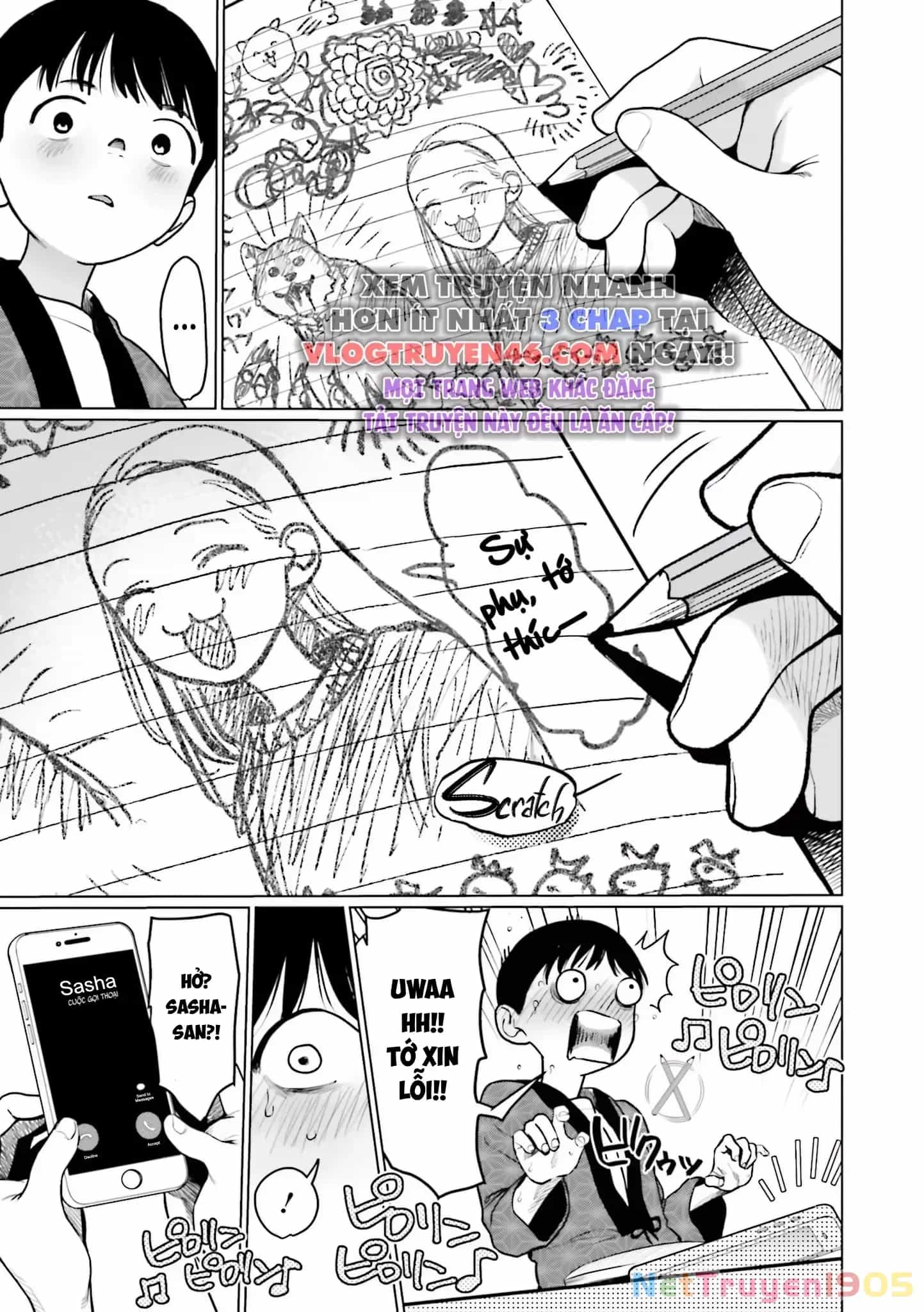 Bé Sơ Trung Sasha Và Thằng Bạn Otaku Cùng Lớp - Chương 29 - ảnh 12