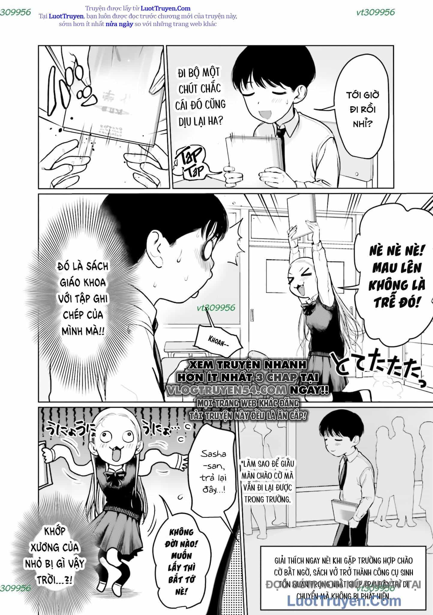 Bé Sơ Trung Sasha Và Thằng Bạn Otaku Cùng Lớp - Chương 34 - ảnh 9