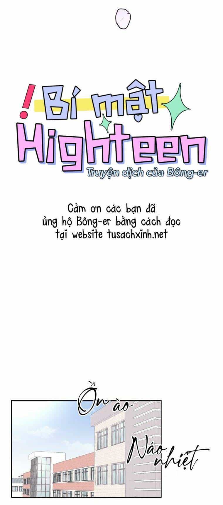 Bí Mật Highteen - Chương 1 - ảnh 36