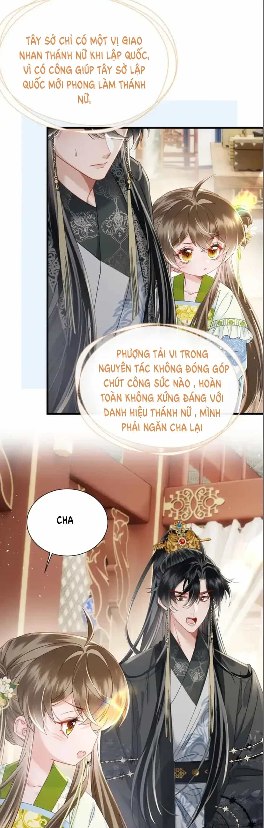 Cả Nhà Bạo Quân Đều Dựa Vào Việc Đọc Tiếng Lòng Của Cô Ấy Để Giữ Mạng - Chương 76 - ảnh 3