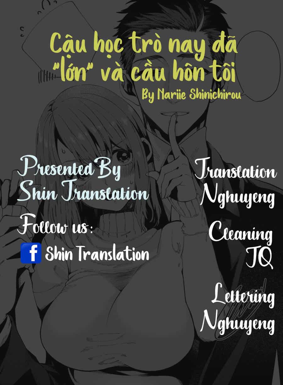 Cậu Học Trò Nay Đã “Lớn” Và Cầu Hôn Tôi - Chương 9 - ảnh 1