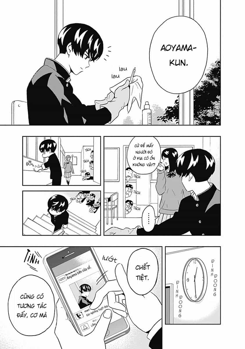 Chàng Trai Sạch Sẽ! Aoyama-Kun - Chương 8 - ảnh 9
