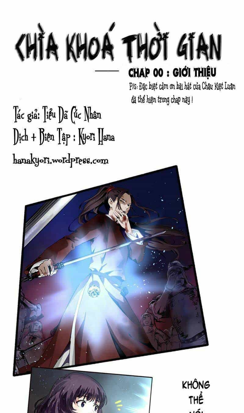 Chìa Khóa Thời Gian - Chương 0 - ảnh 1