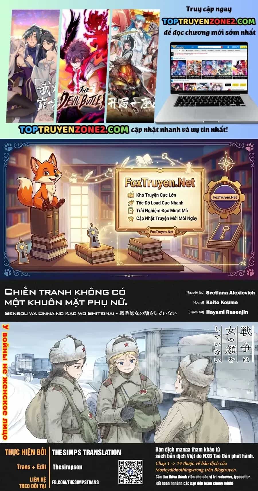 Chiến Tranh Không Có Một Khuôn Mặt Phụ Nữ - Chương 38.3 - ảnh 2