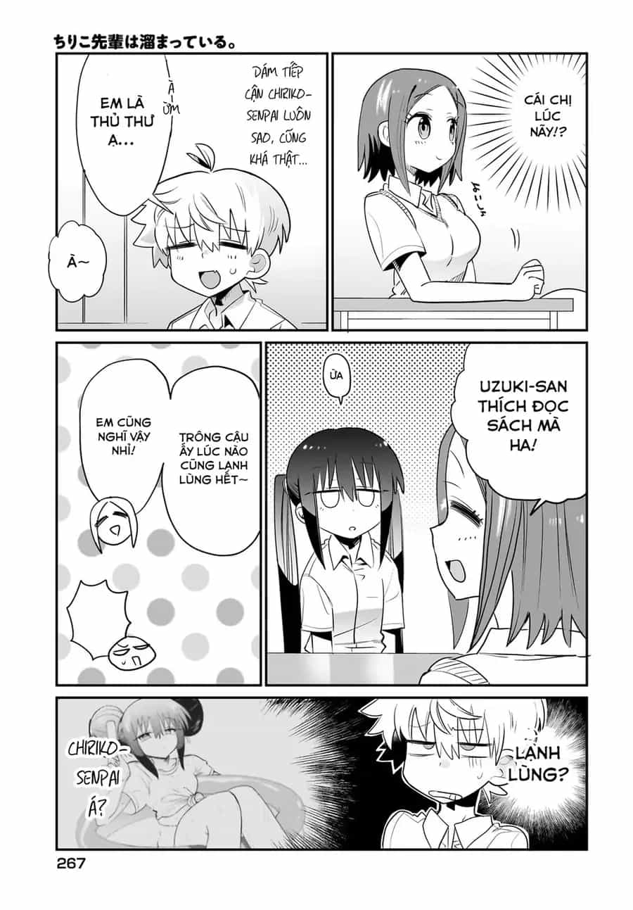 Chiriko Senpai Đang Bị Dồn Nén - Chương 9 - ảnh 9