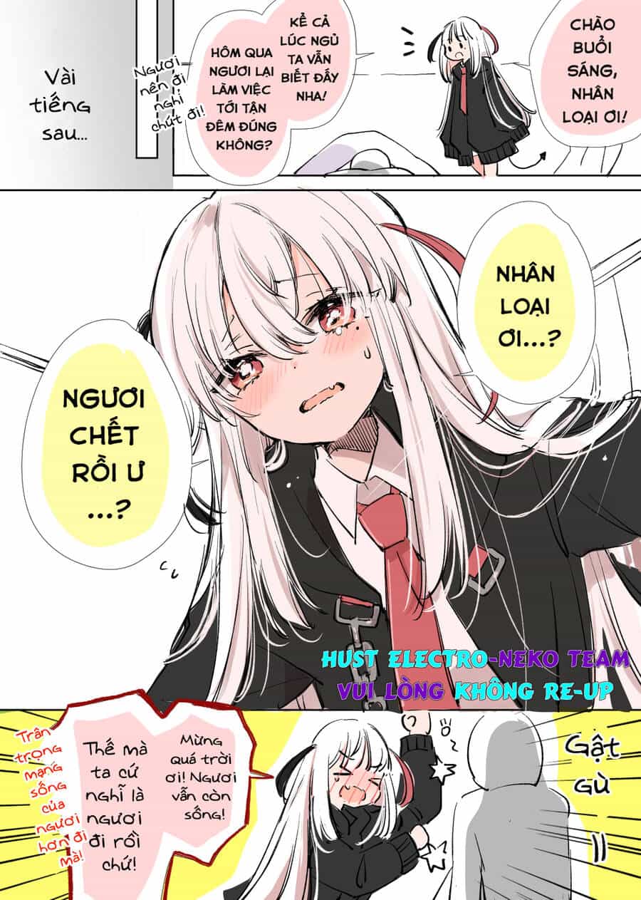 Chuyện Nàng Tử Thần Yêu Nhân Loại, Cả Hai Chỉ Nhìn Thấy Nhau Khi Nhân Loại Mệt Gần Chết! - Chương 2 - ảnh 3