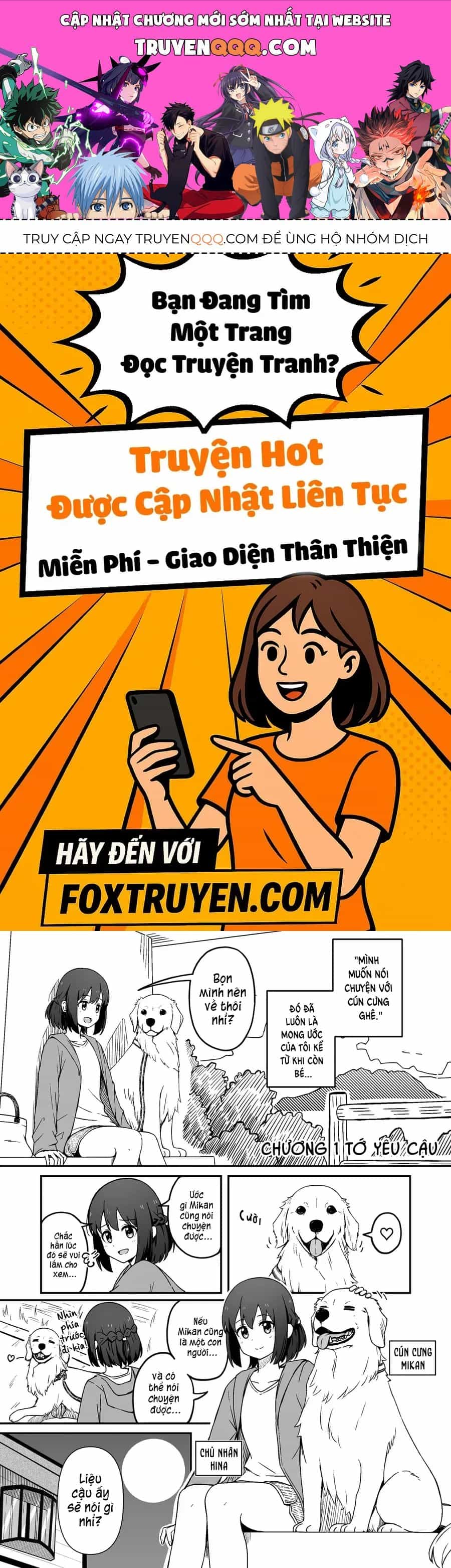 Chuyện Về Cô Cún Cưng Hóa Thành Người - Chương 1 - ảnh 1