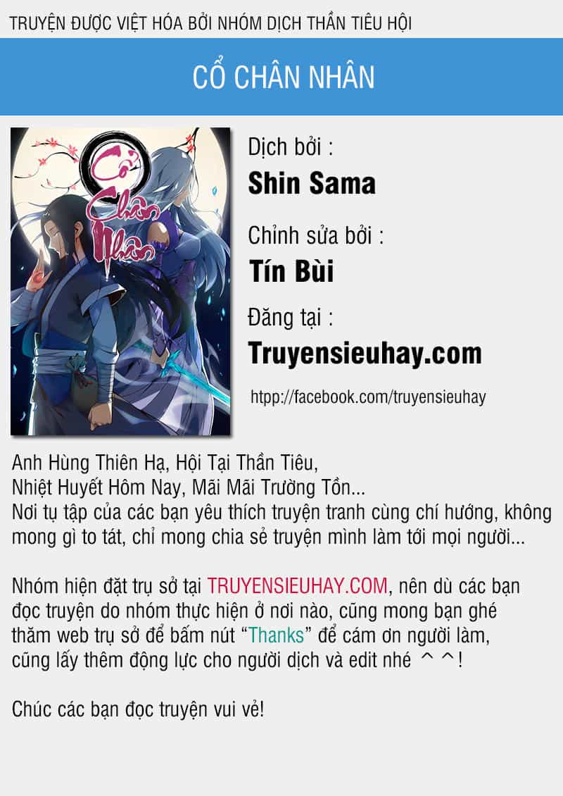 Cổ Chân Nhân - Chương 18 - ảnh 1