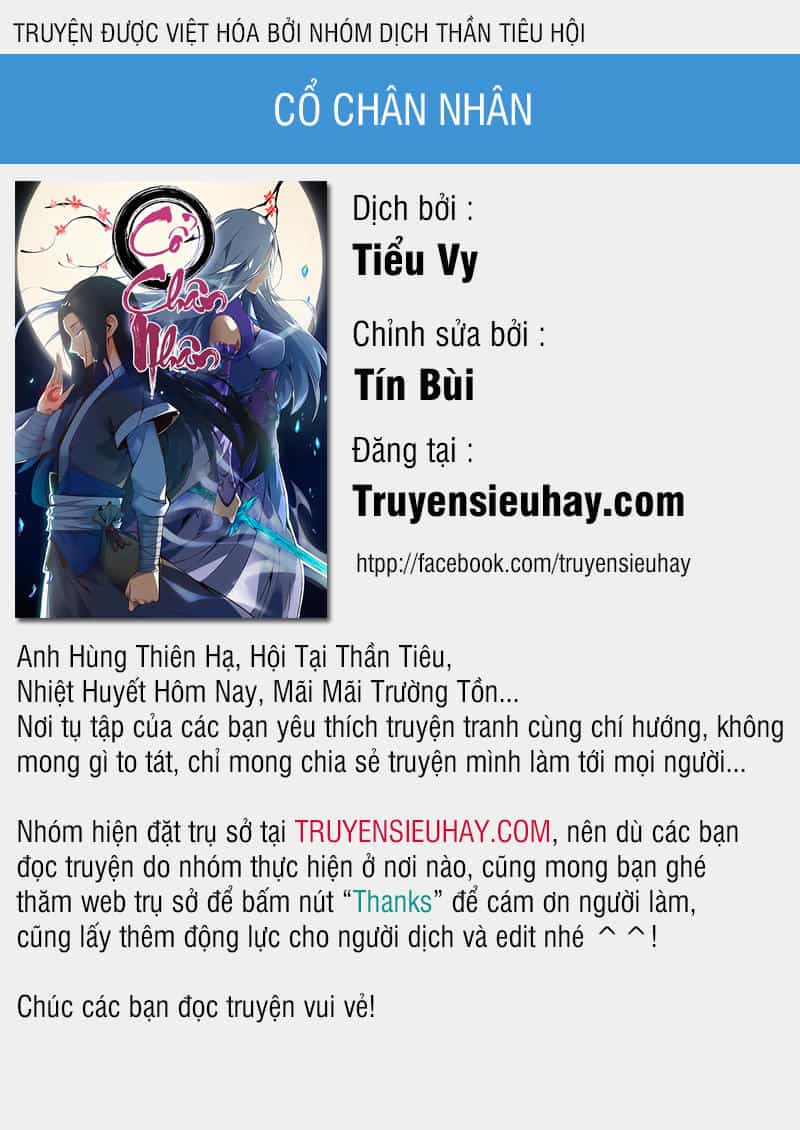 Cổ Chân Nhân - Chương 3 - ảnh 1