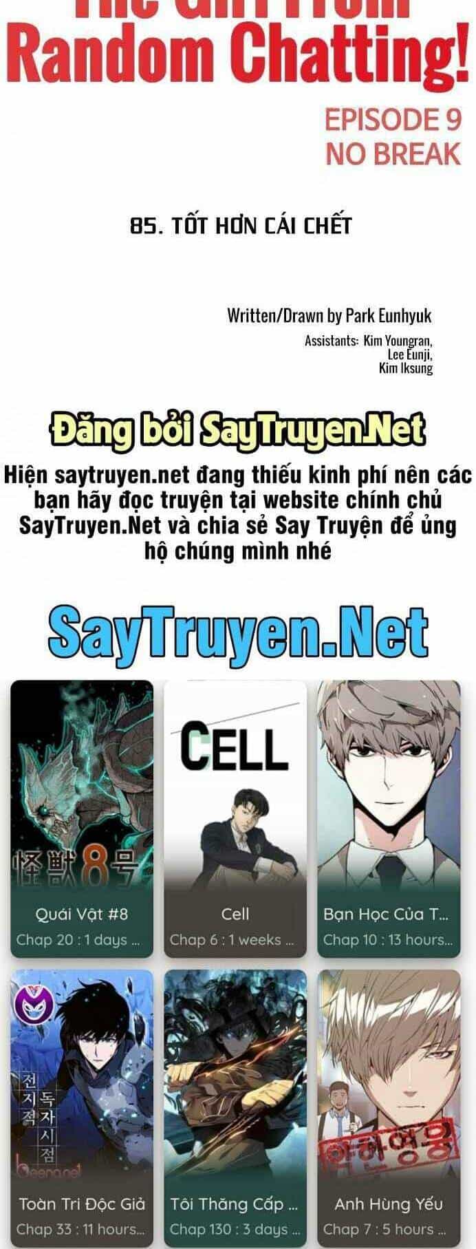Cô Gái Từ Ứng Dụng Nhắn Tin Ngẫu Nhiên - Chương 85 - ảnh 89