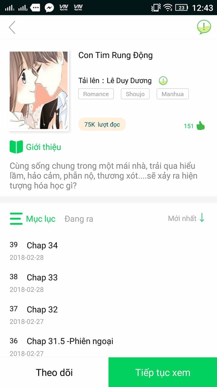 Con Tim Rung Động - Chương 32 - ảnh 37