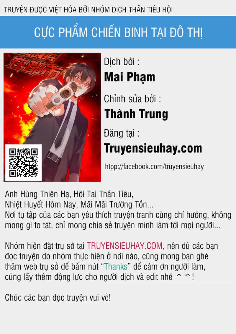 Cực Phẩm Chiến Binh Tại Đô Thị - Chương 113 - ảnh 1