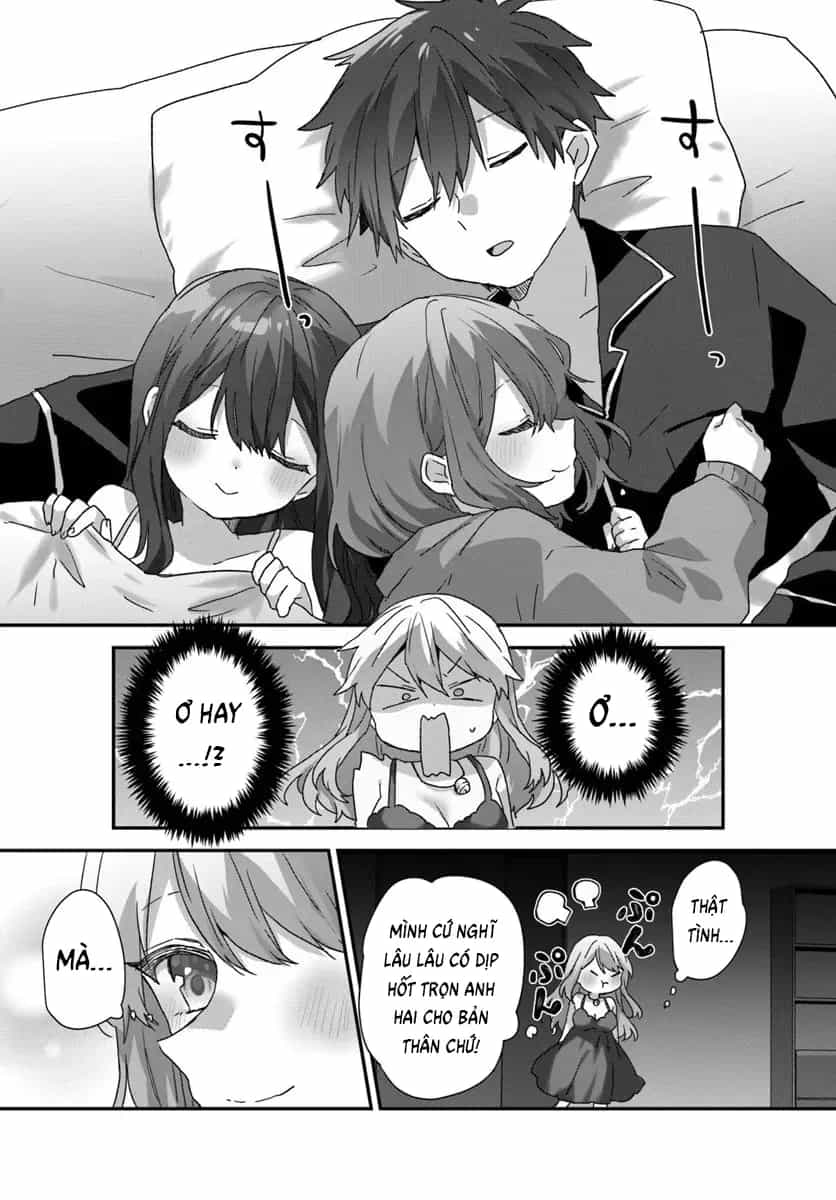 Daigaku Nyuugakuji Kara Uwasa Sareteita Bishoujo San Shimai, Ikiwakareteita Gimai Datta. - Chương 11 - ảnh 30