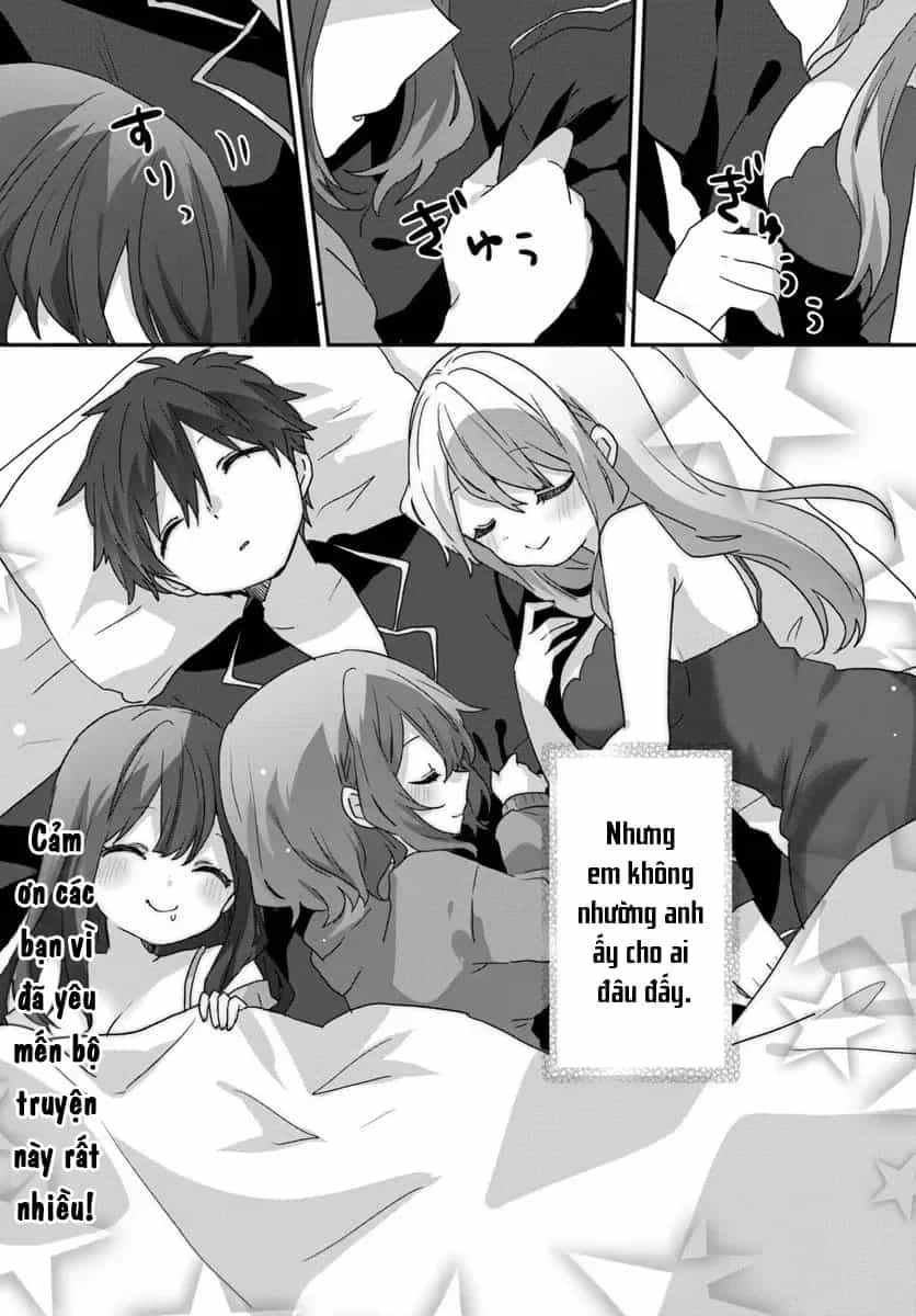 Daigaku Nyuugakuji Kara Uwasa Sareteita Bishoujo San Shimai, Ikiwakareteita Gimai Datta. - Chương 11 - ảnh 32