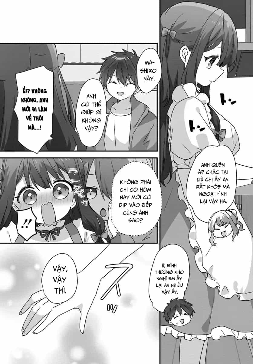 Daigaku Nyuugakuji Kara Uwasa Sareteita Bishoujo San Shimai, Ikiwakareteita Gimai Datta. - Chương 11 - ảnh 7