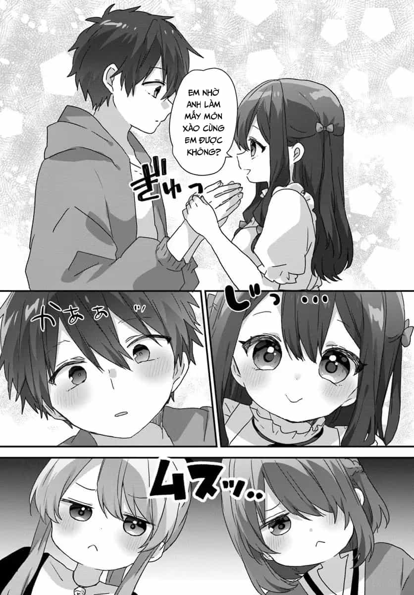 Daigaku Nyuugakuji Kara Uwasa Sareteita Bishoujo San Shimai, Ikiwakareteita Gimai Datta. - Chương 11 - ảnh 8