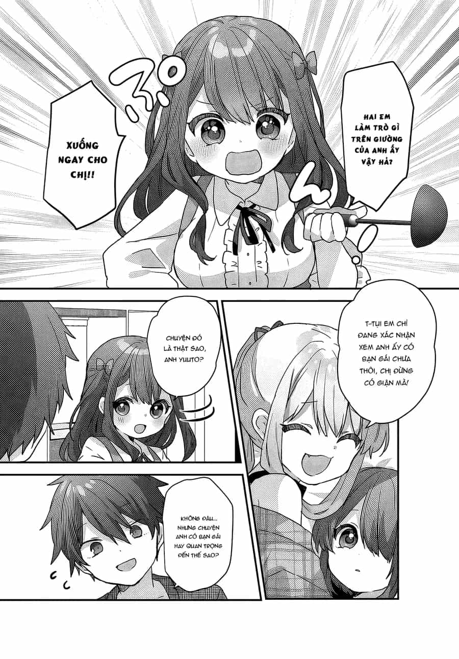 Daigaku Nyuugakuji Kara Uwasa Sareteita Bishoujo San Shimai, Ikiwakareteita Gimai Datta. - Chương 2 - ảnh 17
