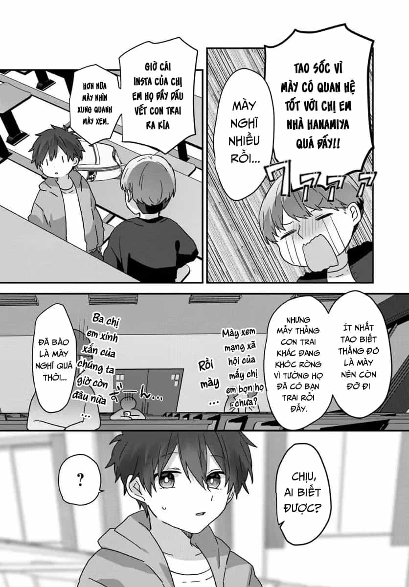Daigaku Nyuugakuji Kara Uwasa Sareteita Bishoujo San Shimai, Ikiwakareteita Gimai Datta. - Chương 8 - ảnh 6