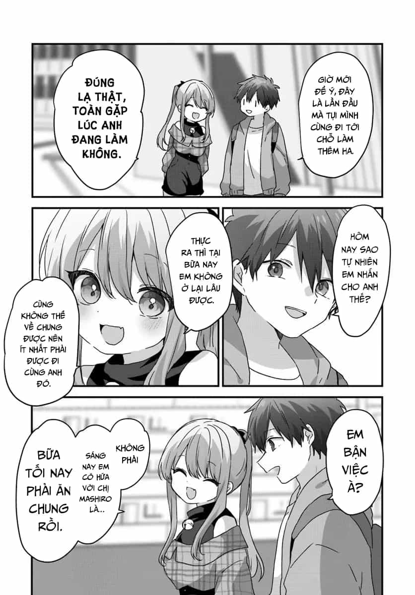 Daigaku Nyuugakuji Kara Uwasa Sareteita Bishoujo San Shimai, Ikiwakareteita Gimai Datta. - Chương 9 - ảnh 4