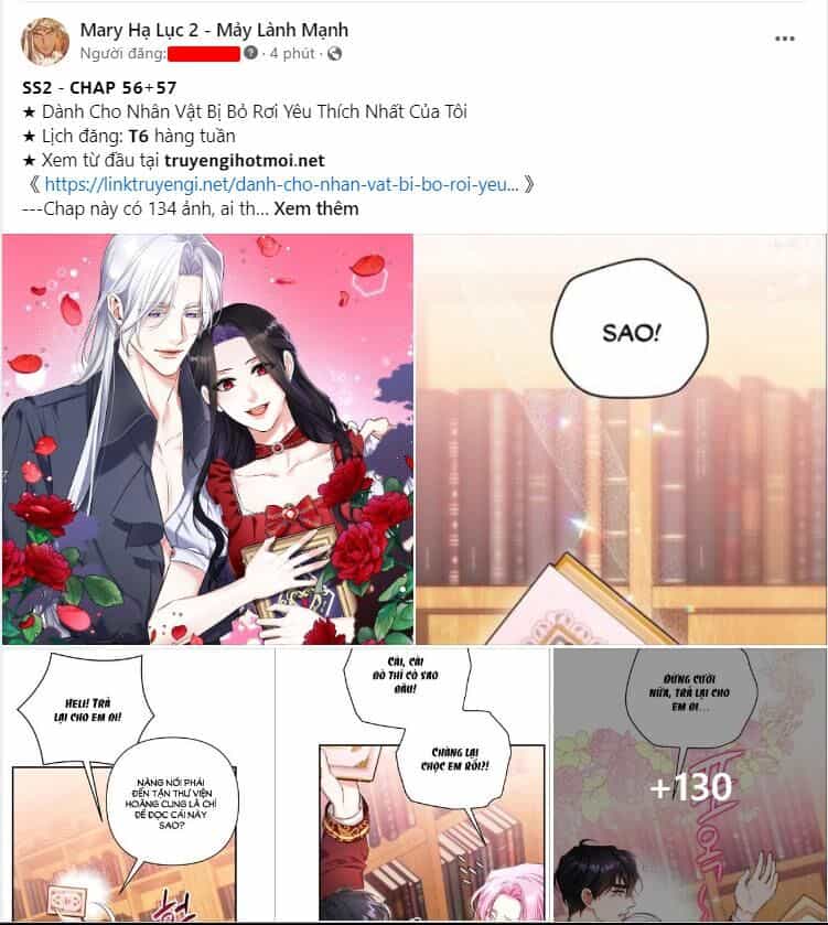 Dành Cho Nhân Vật Bị Bỏ Rơi Yêu Thích Nhất Của Tôi - Chương 56.1 - ảnh 42