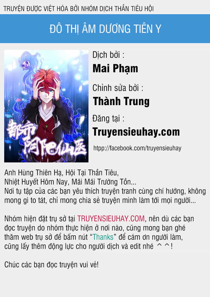 Đô Thị Âm Dương Tiên Y - Chương 2 - ảnh 1