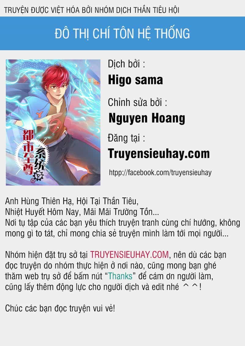 Đô Thị Chí Tôn Hệ Thống - Chương 1 - ảnh 1