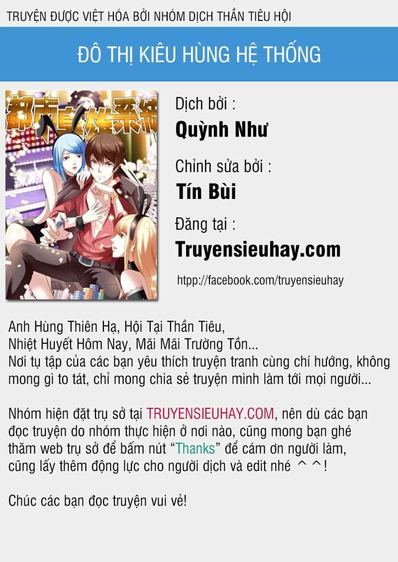 Đô Thị Kiêu Hùng Hệ Thống - Chương 252 - ảnh 1