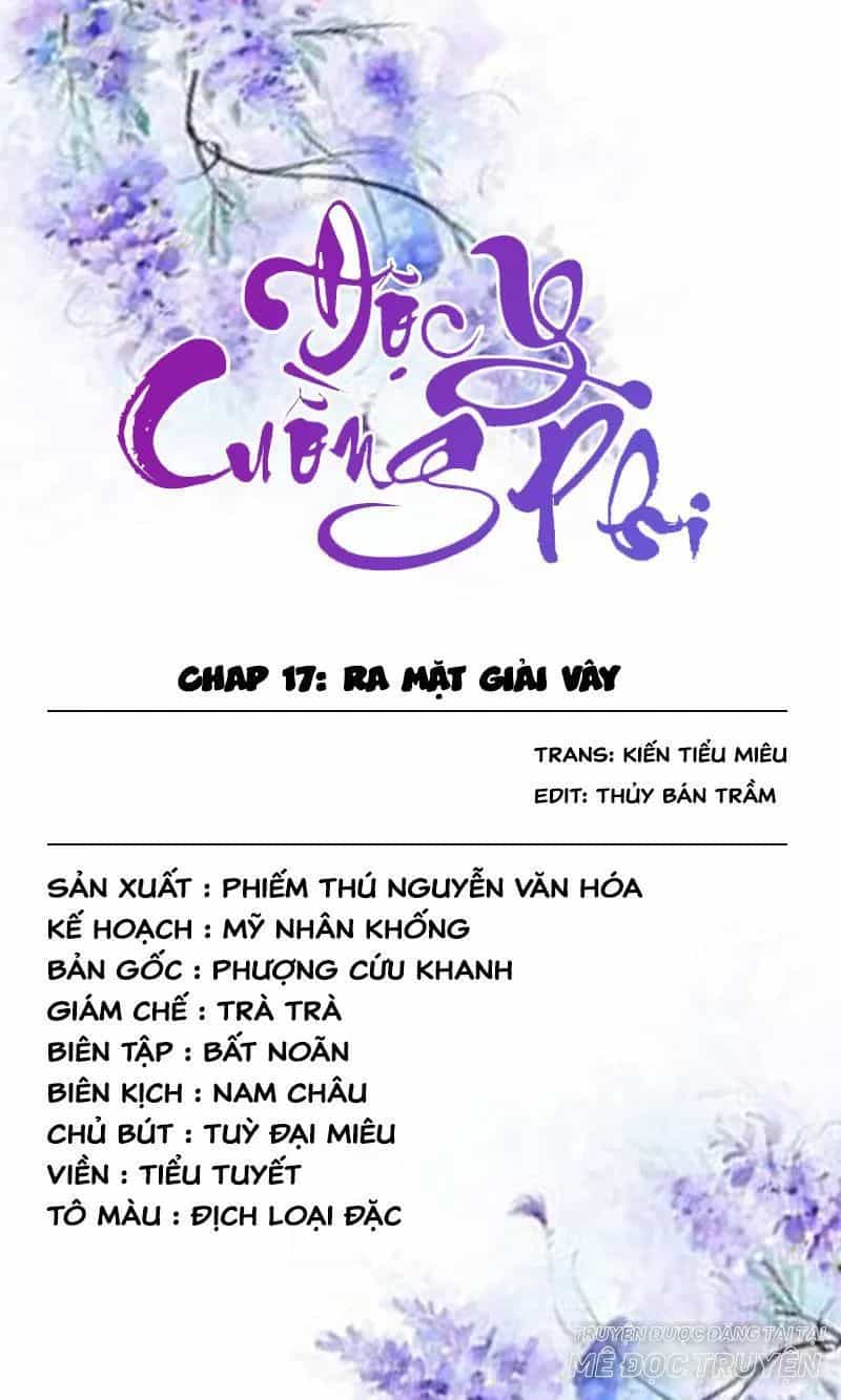 Độc Y Cuồng Phi - Chương 22 - ảnh 1