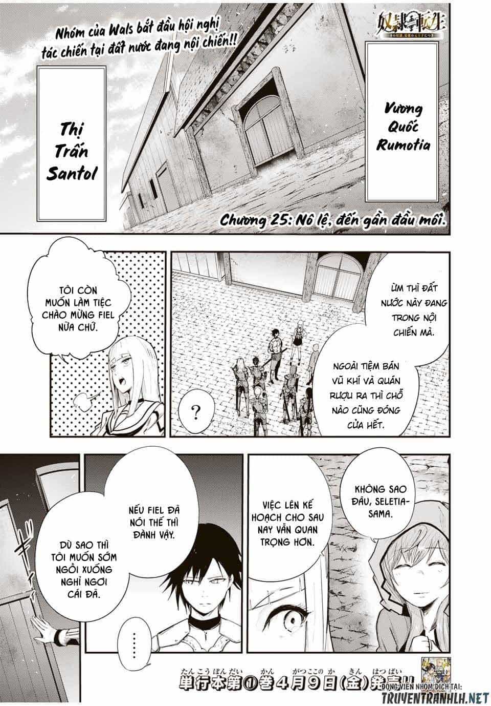 Dorei Tensei: Sono Dorei, Saikyou No Moto Ouji Ni Tsuki - Chương 25 - ảnh 3