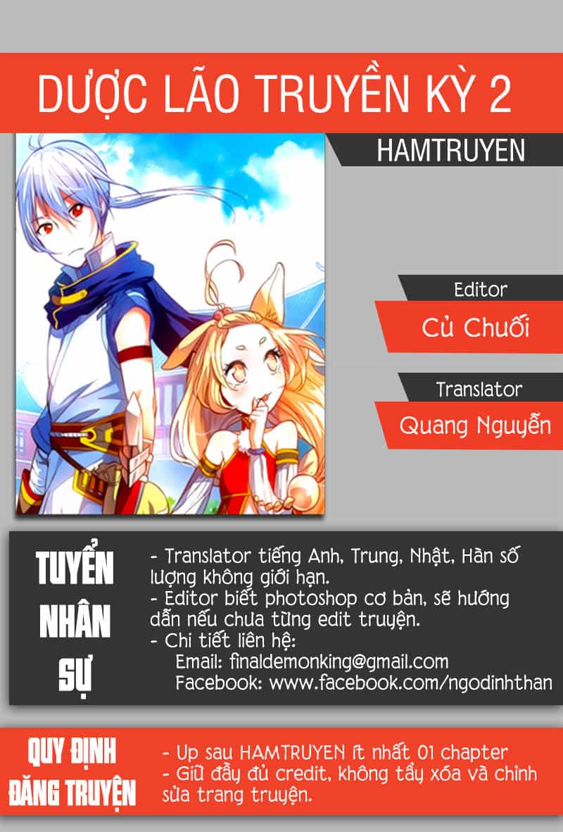 Dược Lão Truyền Kỳ 2 - Chương 19 - ảnh 1