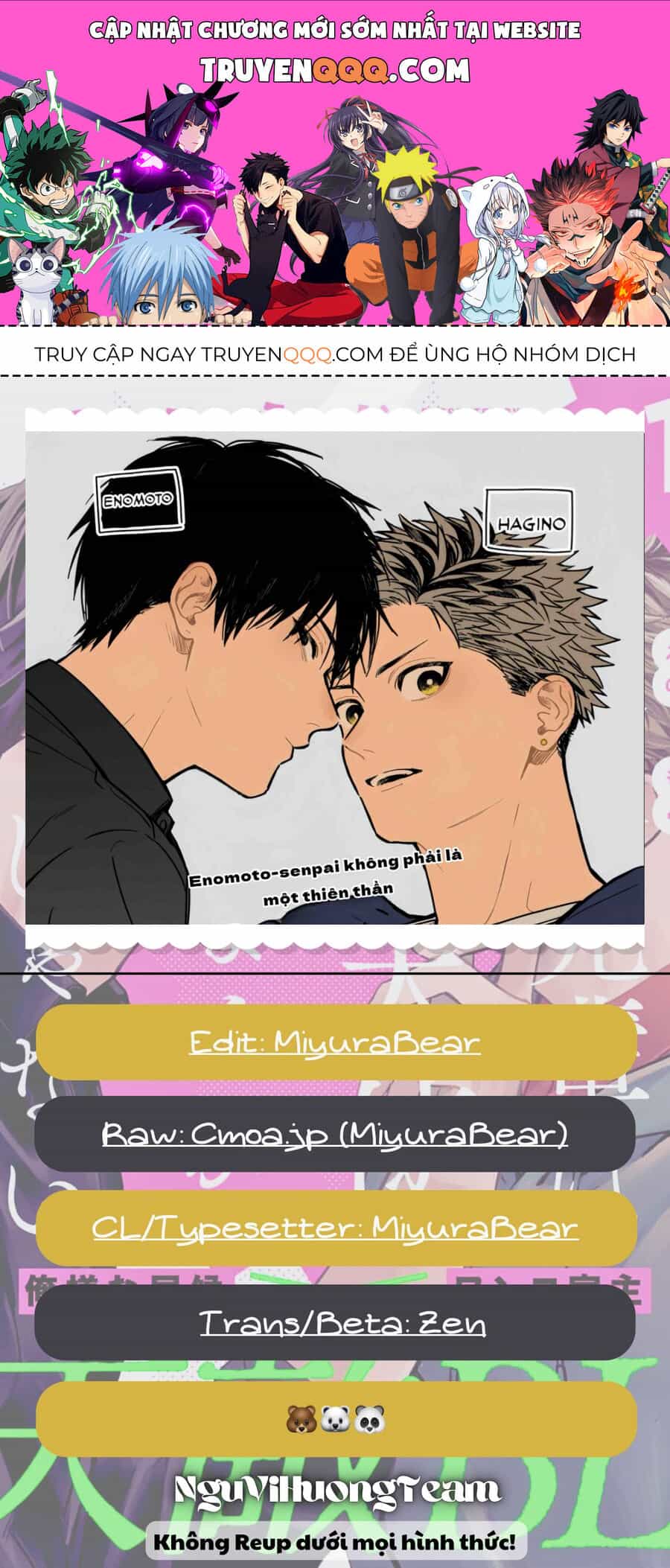 Enomoto-Senpai Không Phải Là Một Thiên Thần - Chương 3 - ảnh 1