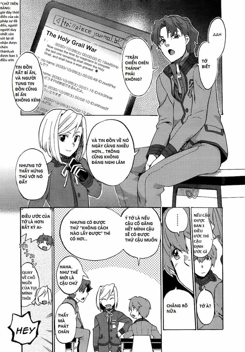 Fate/Extra Ccc Fox Tail - Chương 1 - ảnh 6