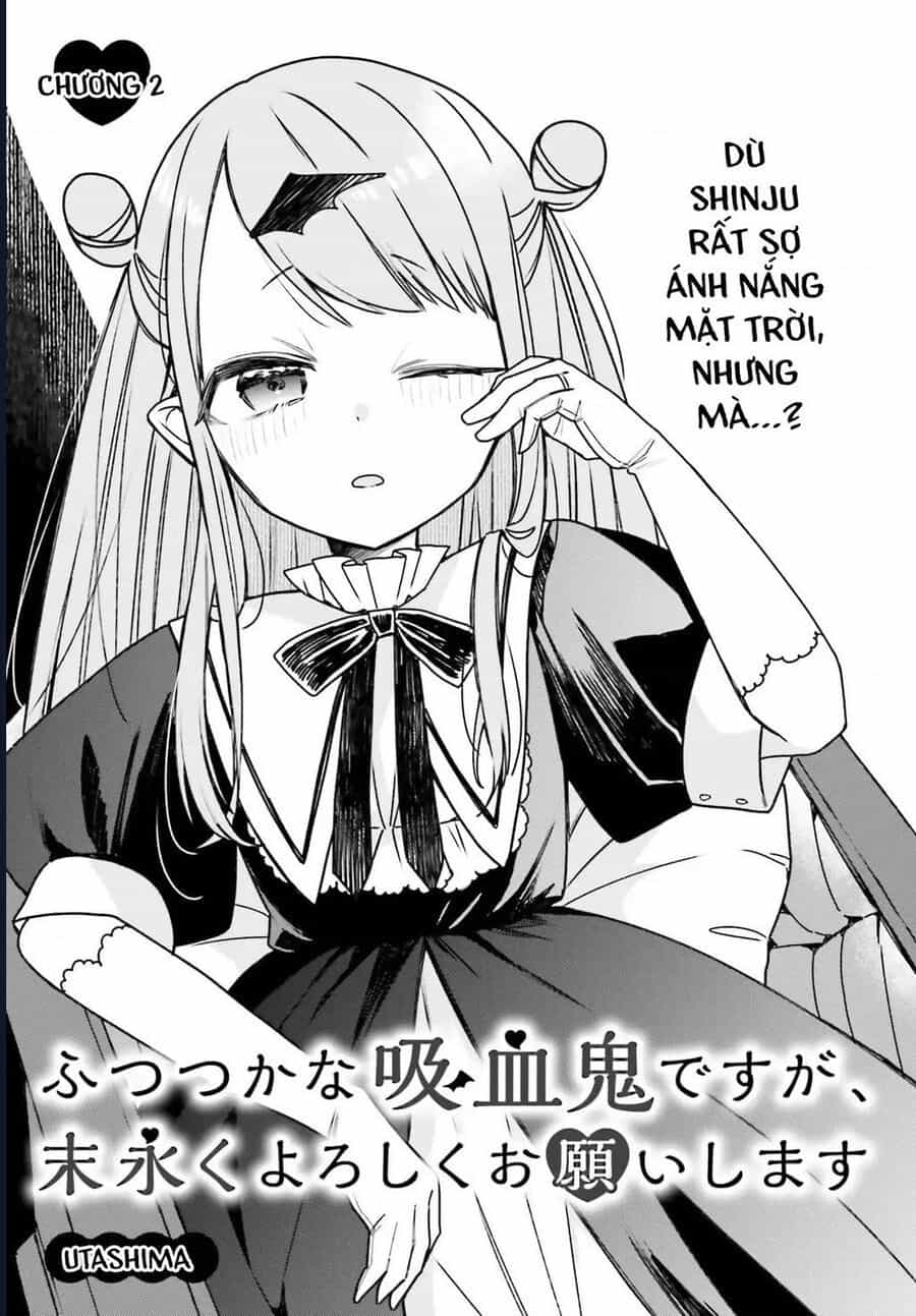 Futsutsukana Kyuketsuki Desuga, Suenagaku Yoroshiku Onegai Shimasu - Chương 2 - ảnh 3