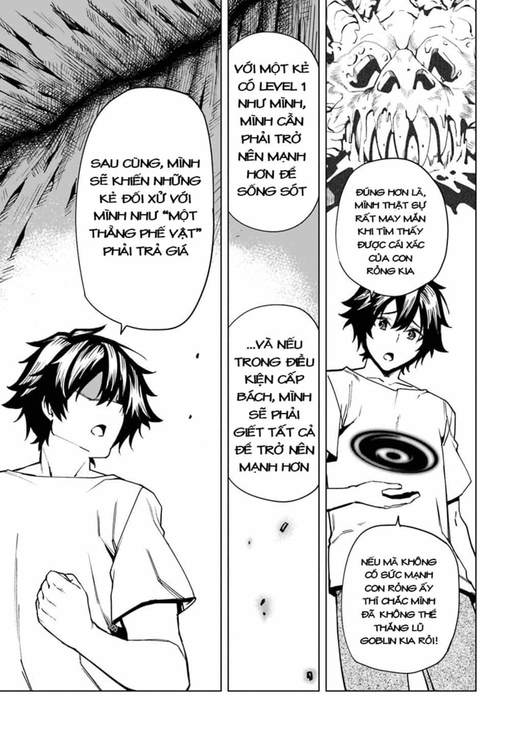 Genkai Level 1 Kara No Nariagari: Saijaku Level No Ore Ga Isekai Saikyou Ni Naru Made - Chương 1 - ảnh 34