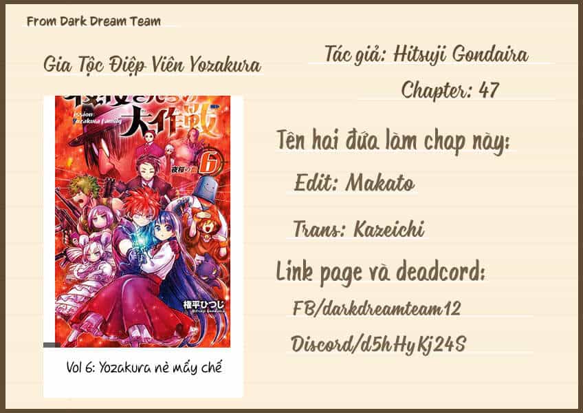 Gia Tộc Điệp Viên Yozakura - Chương 47 - ảnh 1