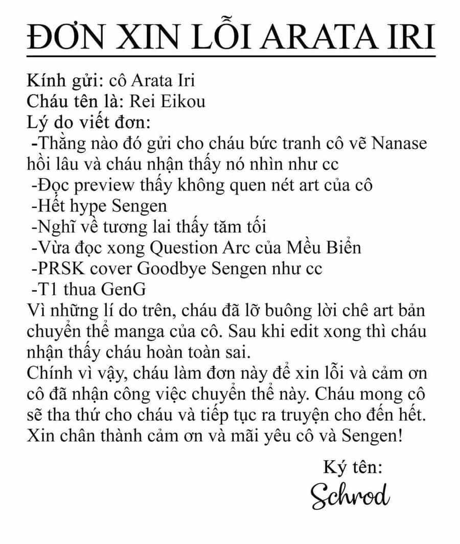 Goodbye Sengen - Chương 1 - ảnh 40