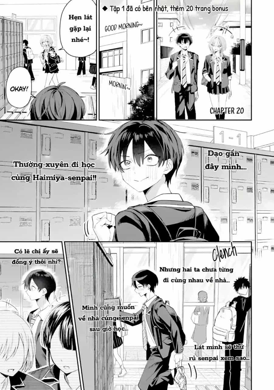 Haimiya-Senpai Vừa Đáng Sợ Lại Vừa Đáng Yêu! - Chương 20.1 - ảnh 2