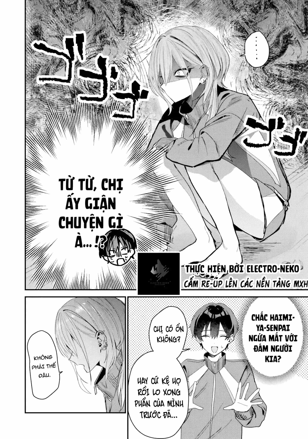 Haimiya-Senpai Vừa Đáng Sợ Lại Vừa Đáng Yêu! - Chương 4 - ảnh 10