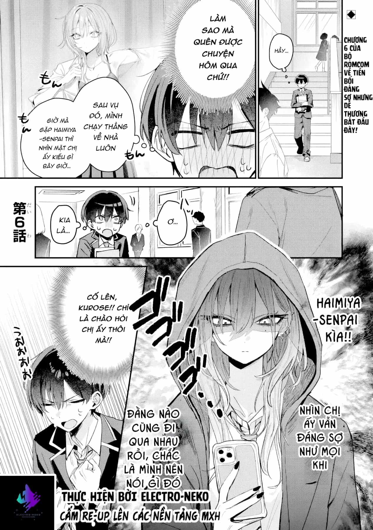 Haimiya-Senpai Vừa Đáng Sợ Lại Vừa Đáng Yêu! - Chương 6 - ảnh 5