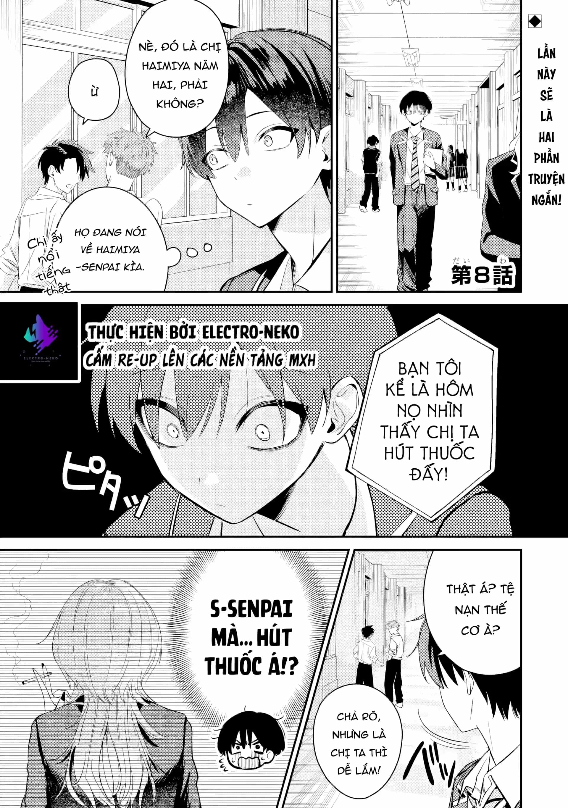 Haimiya-Senpai Vừa Đáng Sợ Lại Vừa Đáng Yêu! - Chương 8 - ảnh 5